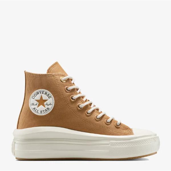 Converse Lightweight High Canvas Platform Sneakers Brown A12997c