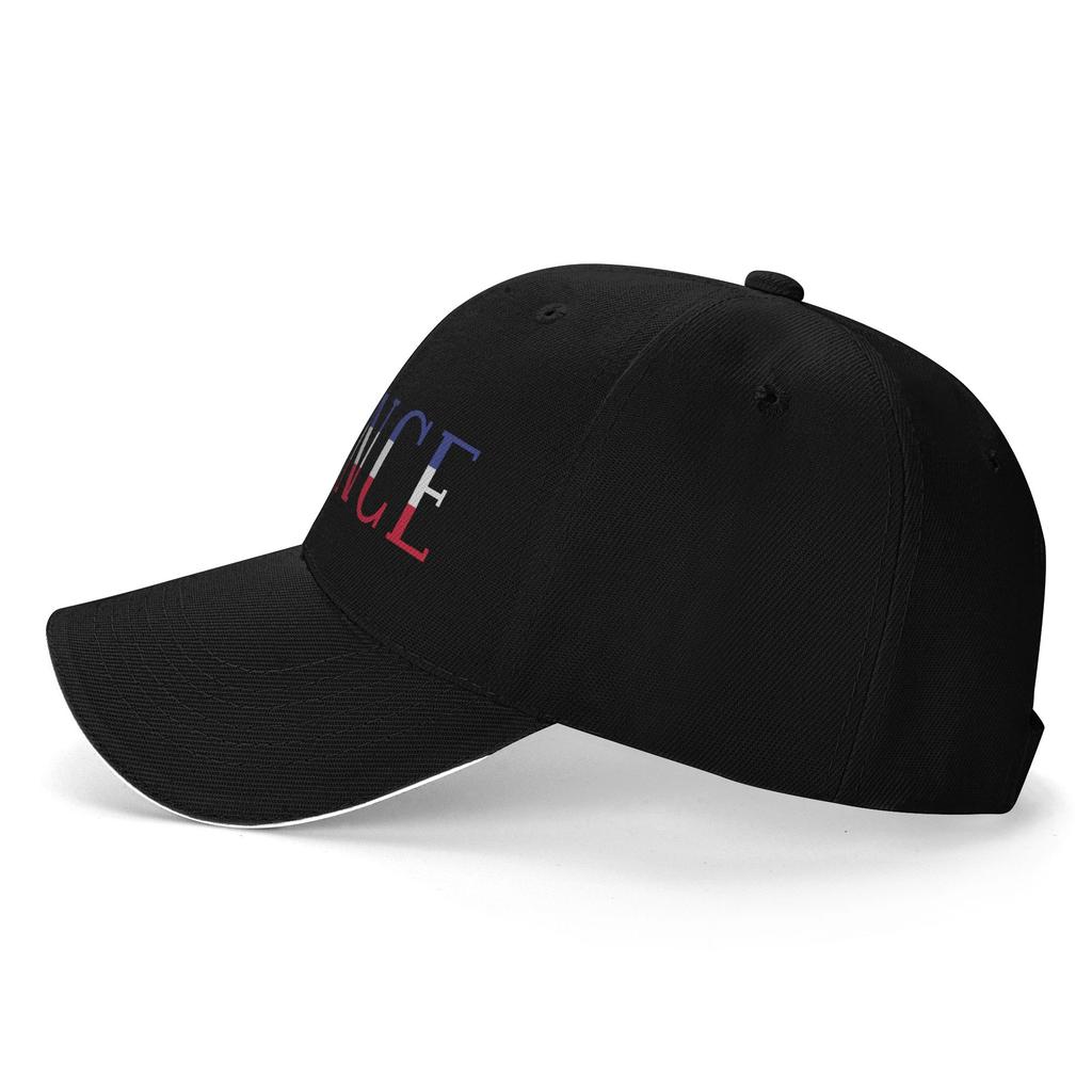 Custom Classic Unisex Eiffel Tower France Flag Baseball Cap Adult Adjustable Dad Hat Unisex WoUnisex Outdoor Snapback Hats