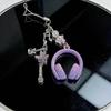 Breloc elegant pentru căști cu notă muzicală: Breloc și pandantiv personalizat pentru rucsac