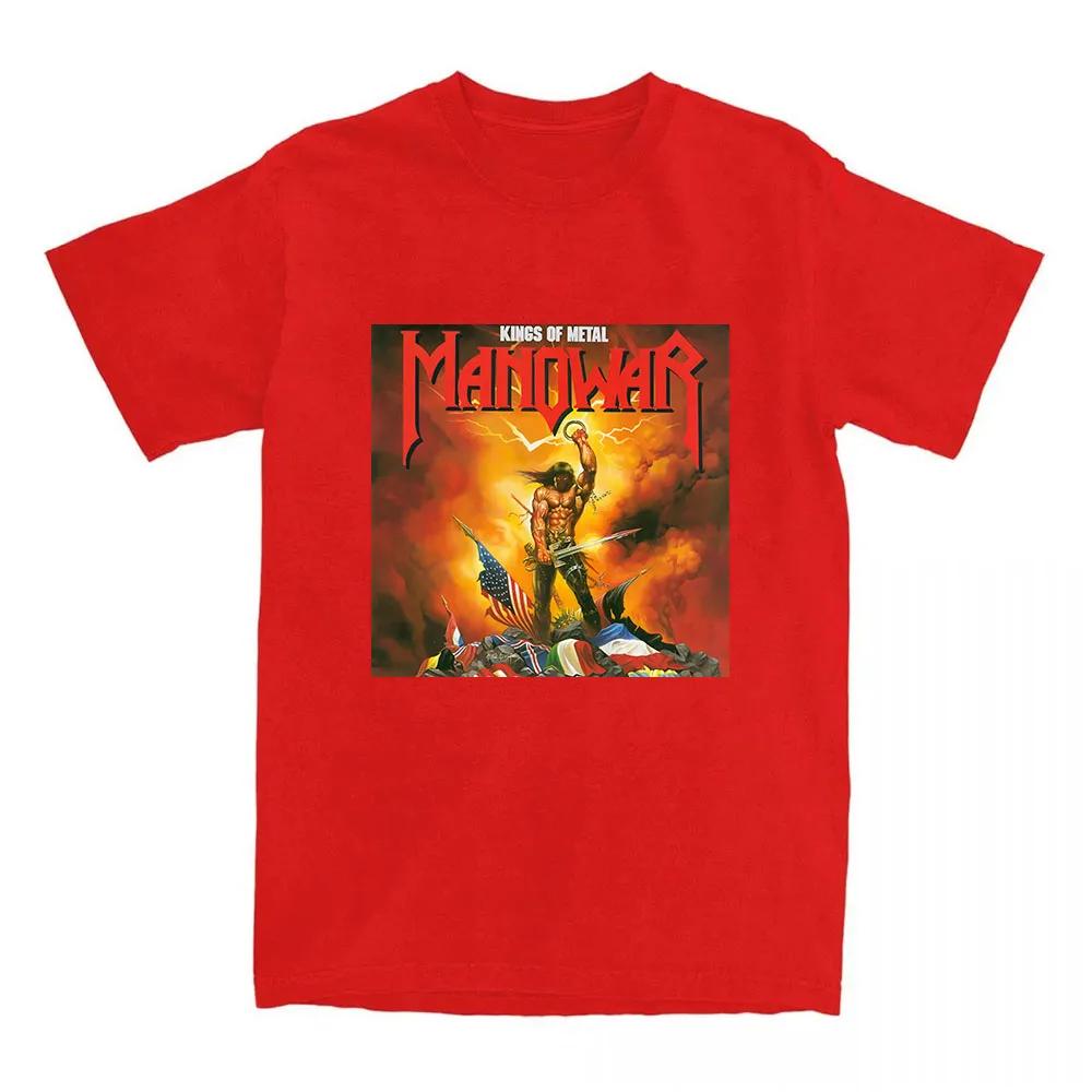 

Manowar Футболки с принтом хип-хоп группы Тур The Blood Our Enemies 2025 Футболки с коротким рукавом Женская футболка Женская одежда Графическая футболка 4XL