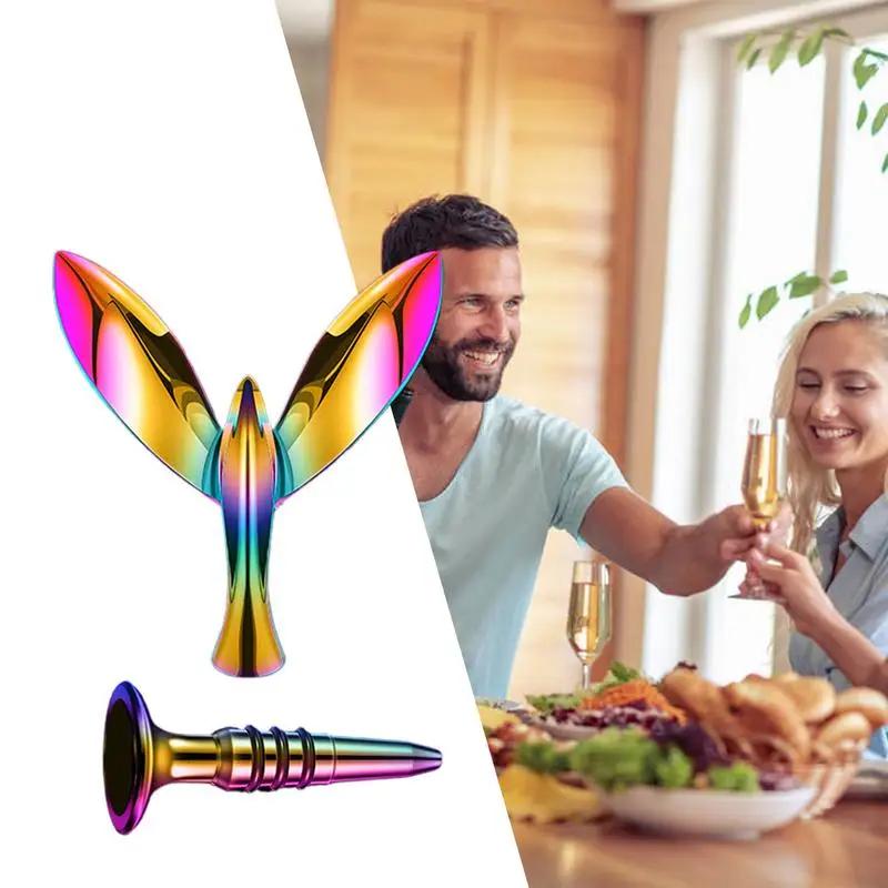 Bottle Opener For Beer Balancing Bird Drinks Bottle Opener Tool Zinc Alloy Bottle Opener Tabletop Decoration Bottle Opener For