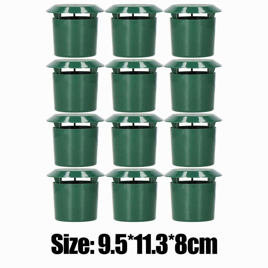 1/12pcs Snail Trap Catcher Eco-friendly Garden Slug Cage Snail Reusable Plastic Pests Reject Gintrap Tools Home Garden Supplies