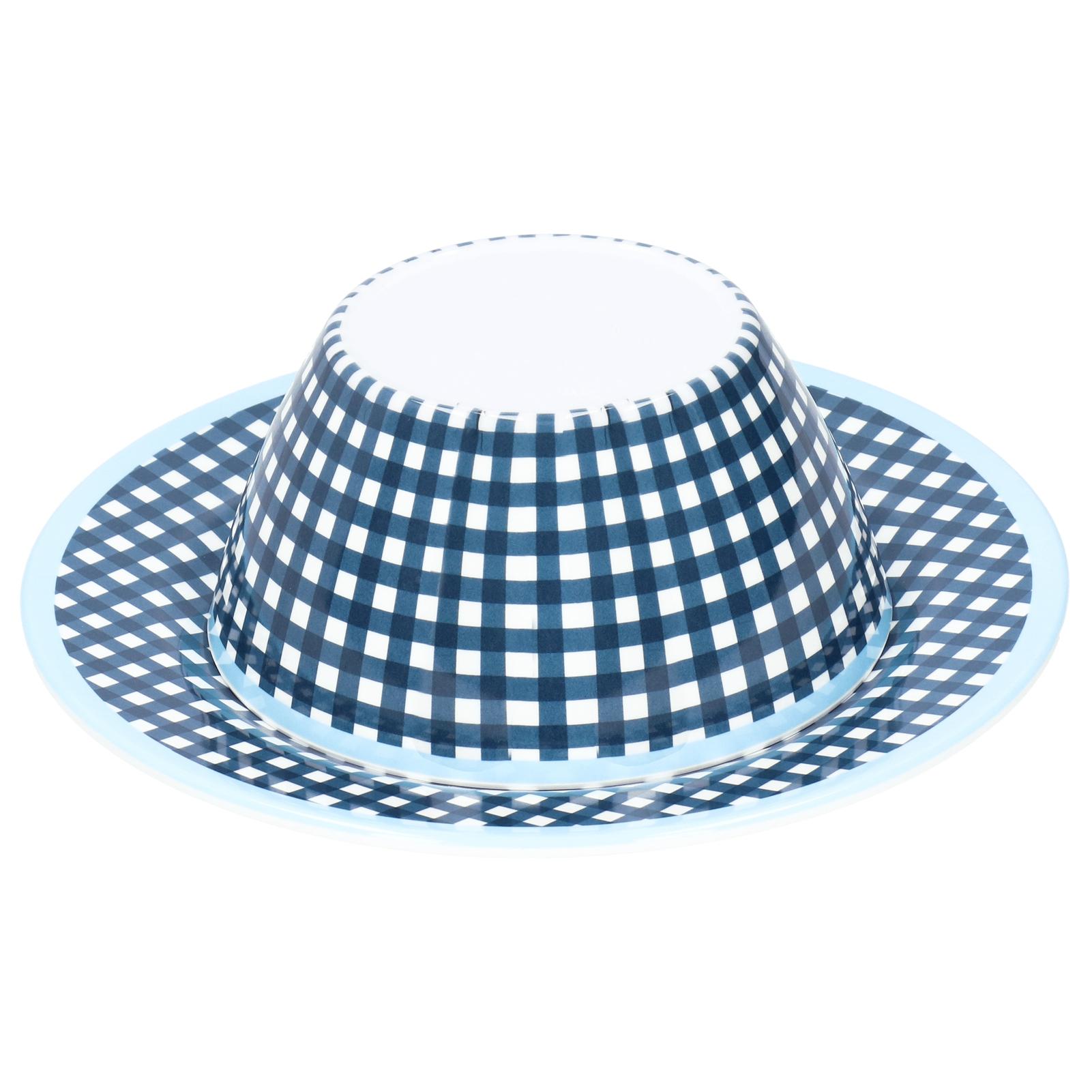 Набор тарелок и мисок под имитацию фарфора, десертная посуда для фруктовых салатов, столовая посуда для кухни