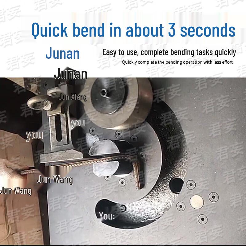 Junwang Automatic Electric Rebar Bending Machine
