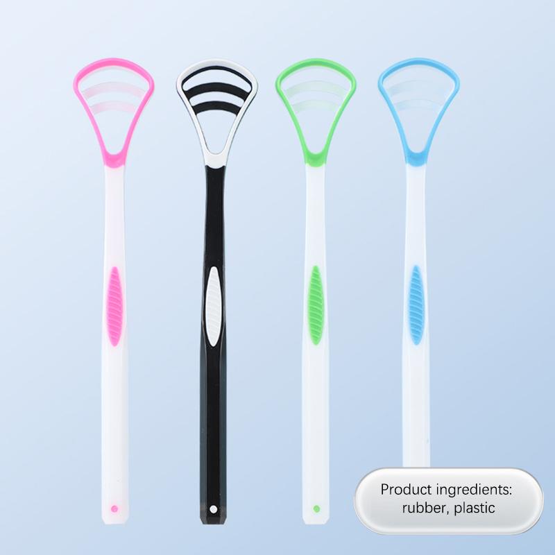 Silicone Tongue Scraper 1PCS Ergonomic Design for Complete Oral Hygiene Perfect for Daily Use