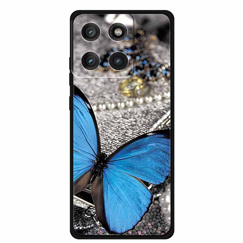Custodia Morbida in Silicone TPU per Motorola Edge 60 Pro Cover Protettiva Stile Tech Coque per Moto Edge60 Pro Capa Nuova Antiurto Fundas