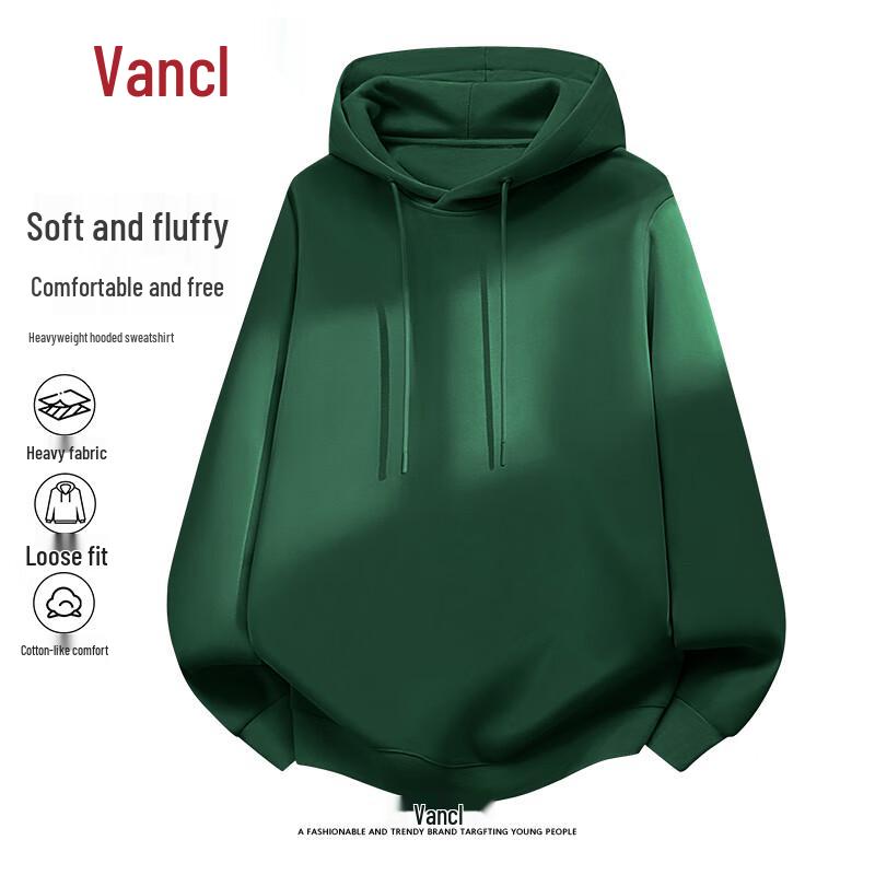 

VANCL Men s Loose Fit Casual Hooded Sweatshirt 4XL