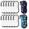 2025+Sublimation Sunglasses Case Blanks Set,Neoprene Sunglasses Case Soft for Sublimation Blanks Sunglasses Case 12PCS
