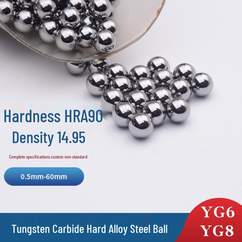 Tungsten Carbide Steel Ball for Piercing and Enlarging Applications, YG6/YG8 Alloy, Ball Bearing Grade 4.763mm tungsten steel ball, 1 piece