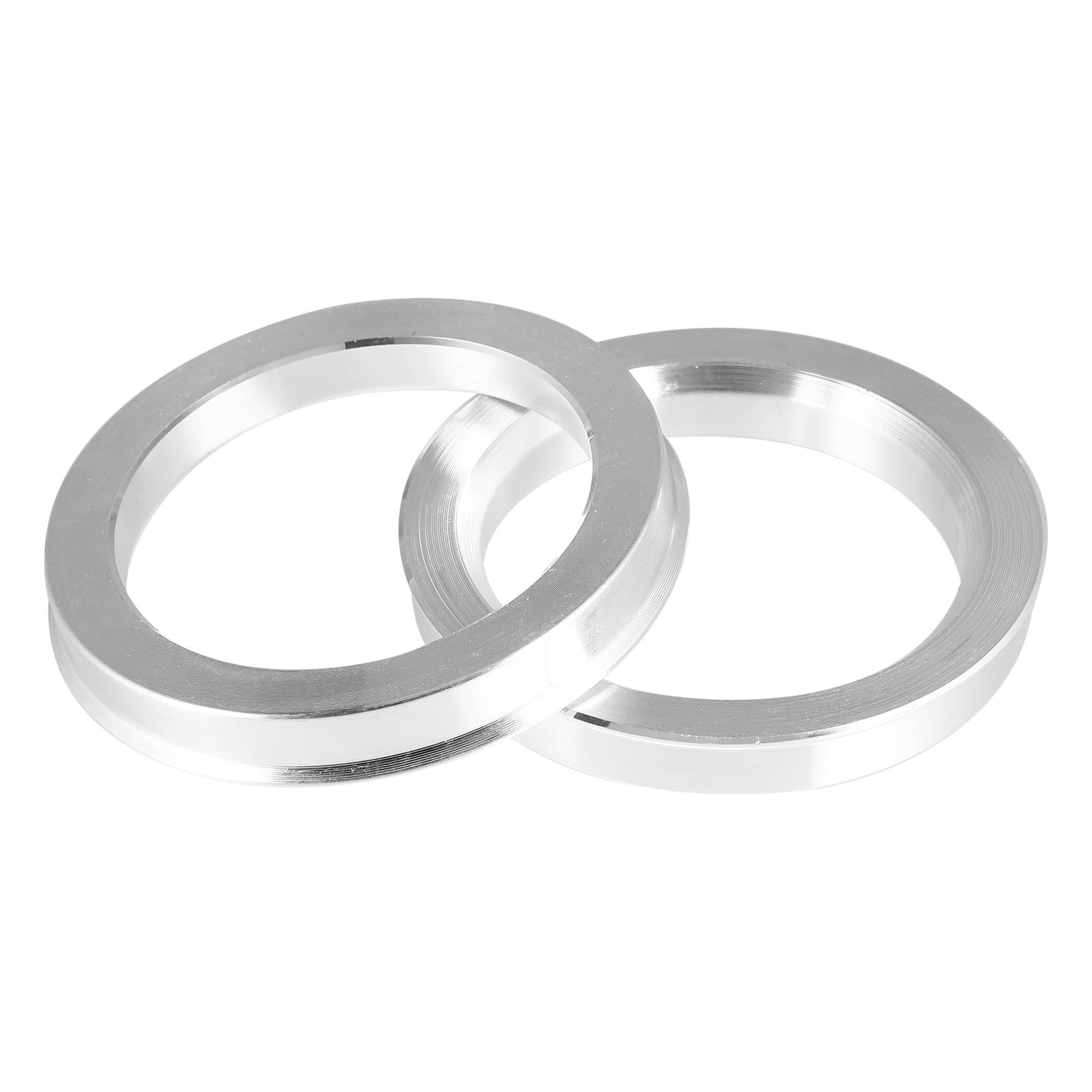 

uxcell Центровочное кольцо, 2,9 дюйма (73.1 мм) / 2,2 дюйма (56,1 мм), Ступица колеса 73.1-56.1mm серебряный