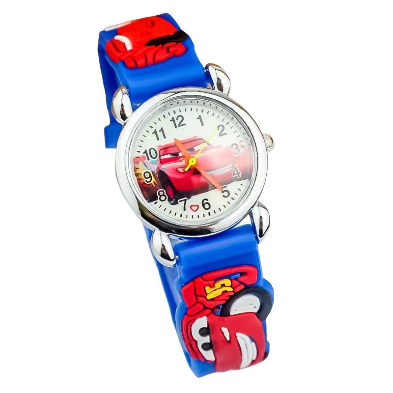 

Disney Lightning McQueen Animation Cartoon Cute Children s Electronic Watch Creative Personality Kawaii 3d Racing Watch Toy Gift