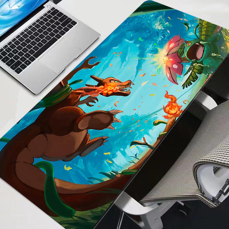Mouse Pad Pokemon Pikachu Gaming Large Dywan Gamer durable Keyboard Desk Mat Table Carpet Mousepad XXL x For Computer