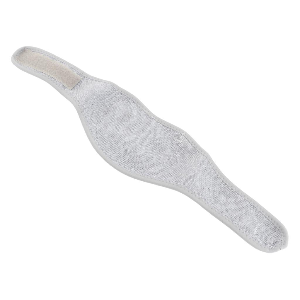 Neck Protective Wrap Portable Soft Neck Brace with Hook and Loop for Home Office Travel