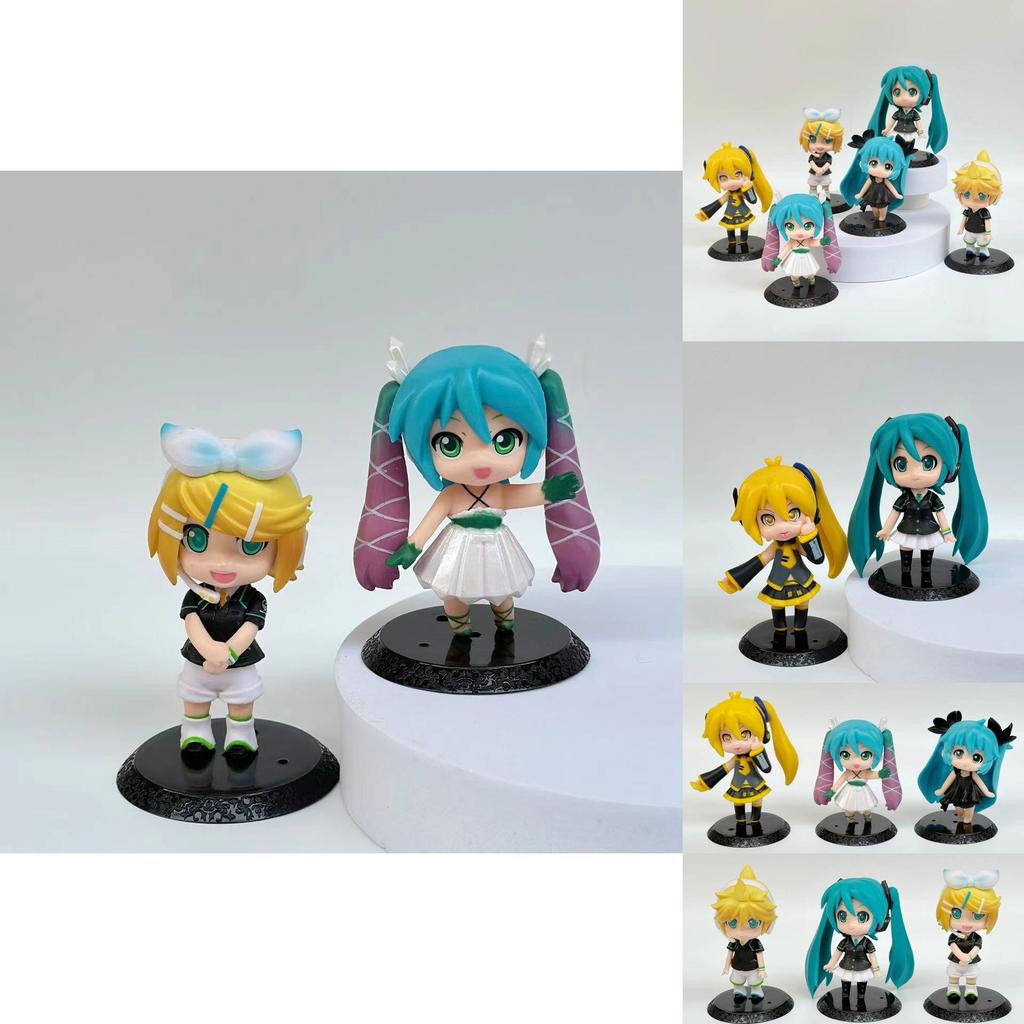 Hatsune Miku Pvc Model Doll With Articulated Pose For Gift And Display