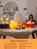 Halloween Glow-in-the-Dark Pumpkin Lantern Set for Party Decorations
