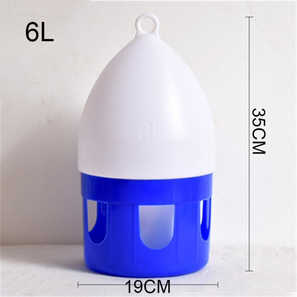 

2/6/8 л Поилка для голубей Подвесная кормушка для голубей Аксессуары для клетки Диспенсер для воды для птиц Голуби 6L