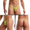Men Sexy Briefs Ice Silk Breathable Underwear Underpants Bulge Pouch Shorts Panties