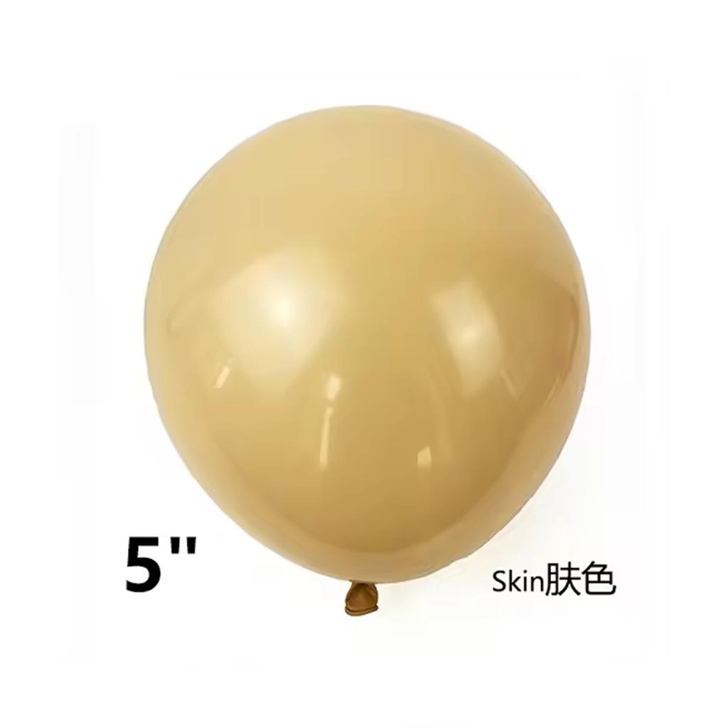 5 Inch Matte Round Balloon Arch Retro Blend Set Birthday Party Wedding Engagement Decoration Christmas Bar KTV Arrangement