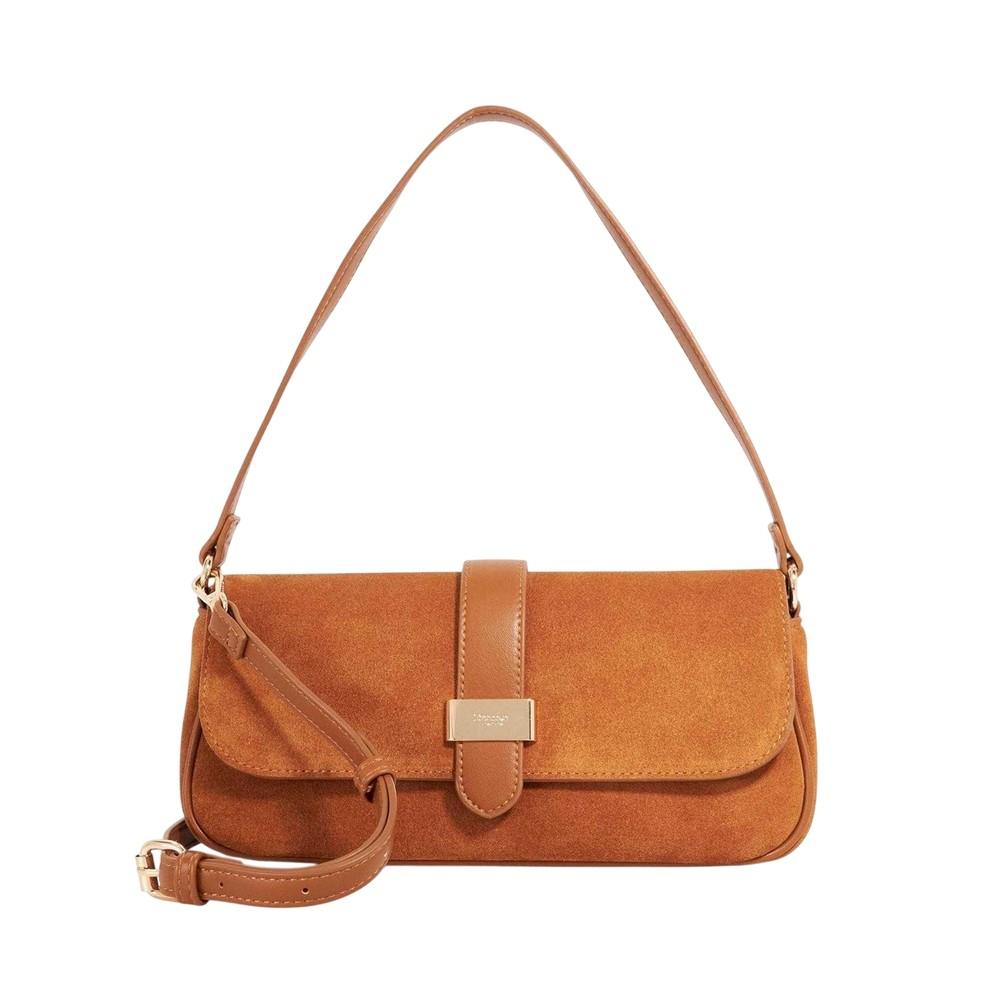 Dune London Delsees Suede Shoulder Bag