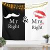 Music Themed Tapestry for Bedroom Room Water Flame Music Note Print Wall Hanging Luxury Musical Pattern Wall Blanket for Kids