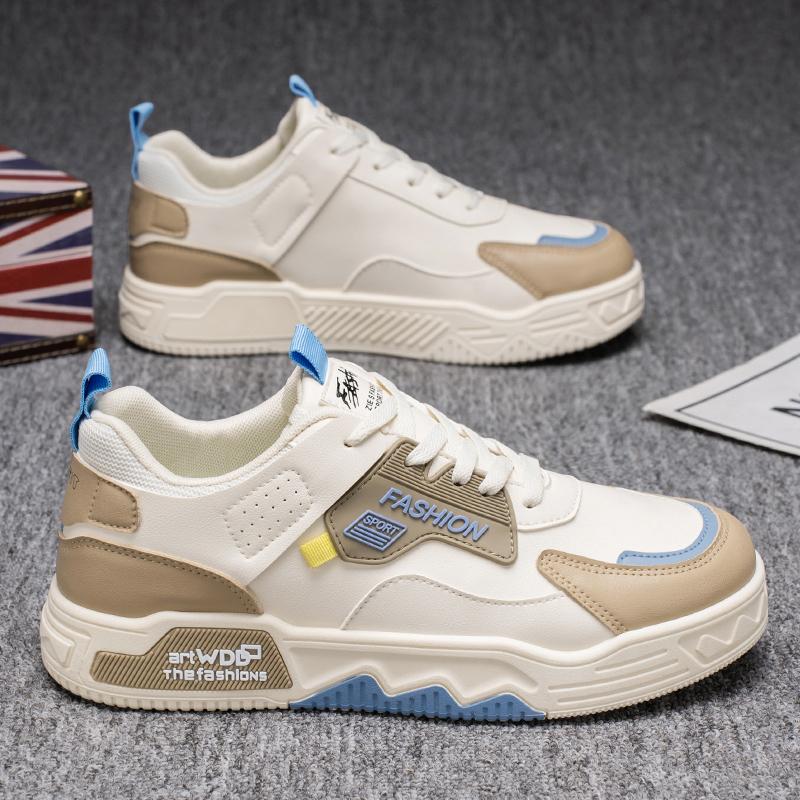 Herren Freizeitschuhe für alle Jahreszeiten Mode Skateboarden Studenten Bequeme Sneaker Jungen Trendige Schuhe mit weicher Sohle Atmungsaktiv