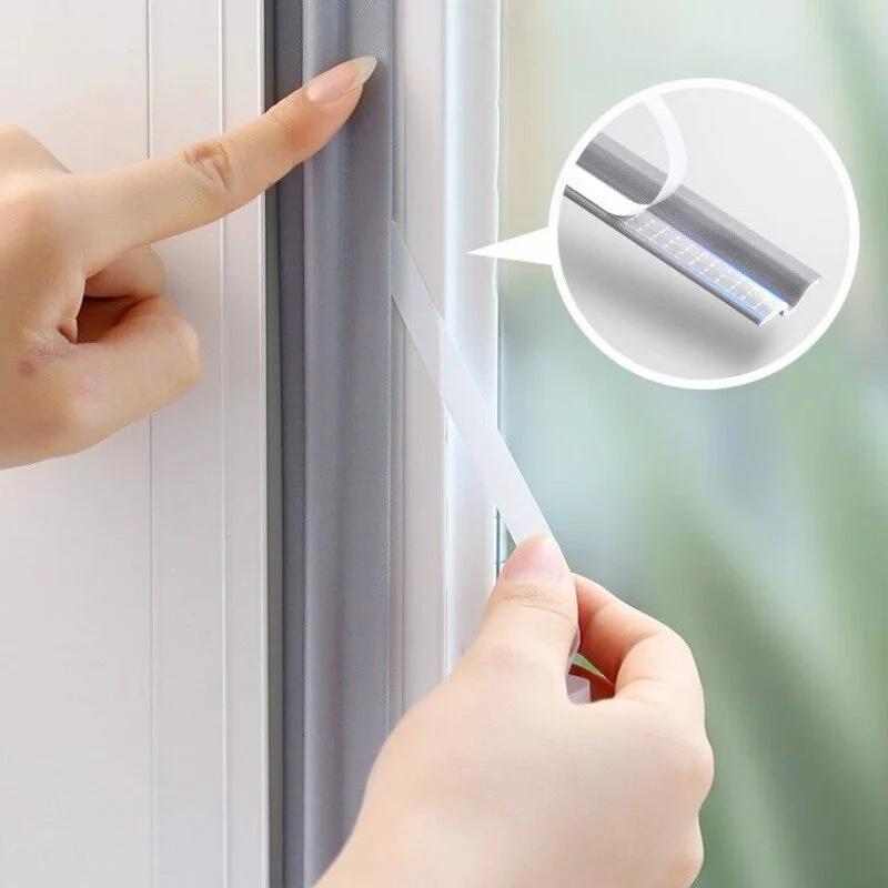 40M Acoustic Insulation Foam Window Weather Seal Strip for Sliding Door Windows Windproof Soundproof Cotton Seal Gap Filler