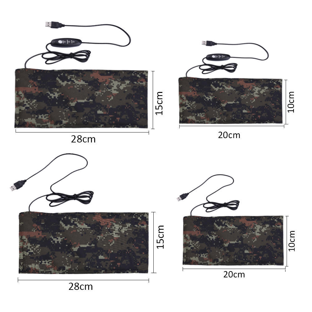 Reptile Heating Pad USB Heating Sheet Winter Carbon Fiber Pet Heating Pad Heating Warm Mat For Small Animals