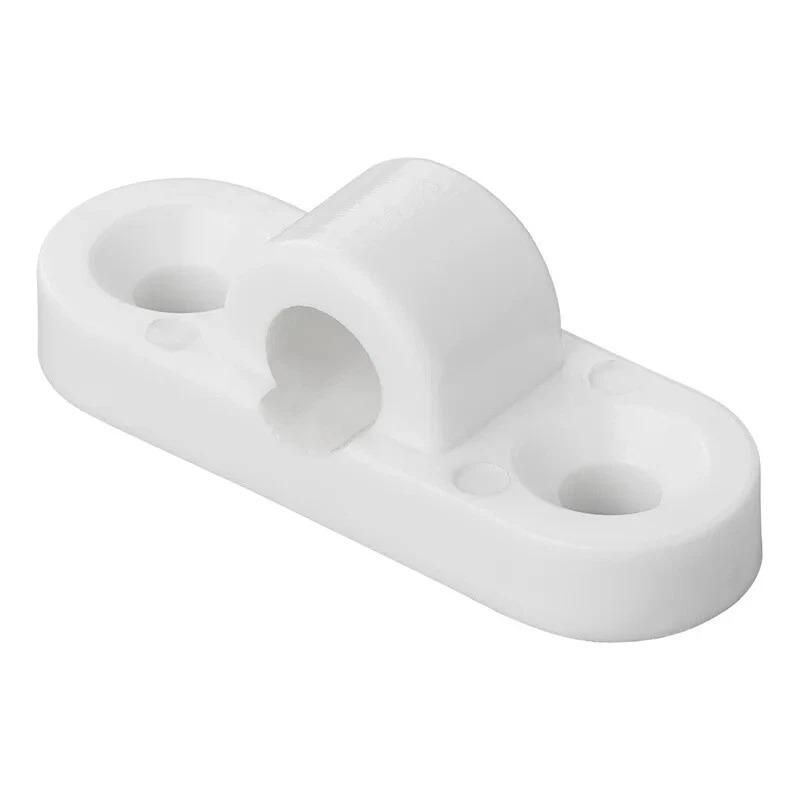 10 Set Horizontal Plastic Wall Eyes Set With Screws Mounting Axes For Tent Roof Rod Universal RV Caravan Sunshade Accessories