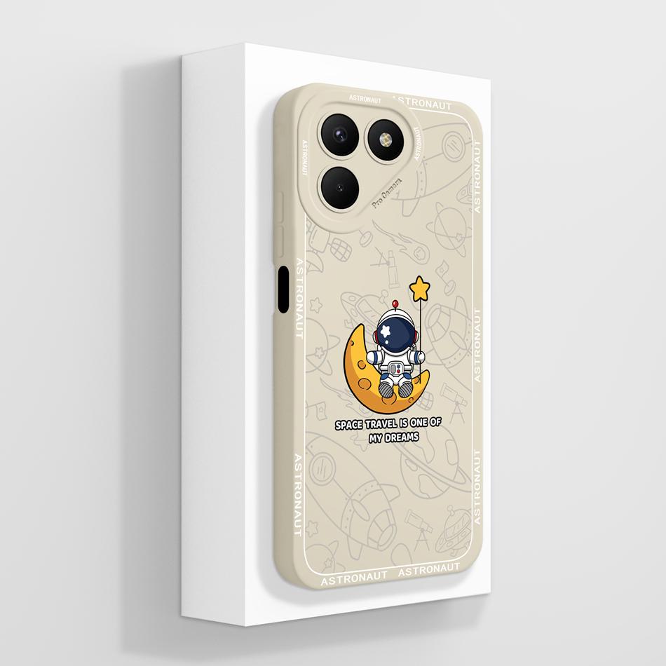 Case For Tecno Pova 7 Pro / 7 Ultra / 7 Neo Cool Bear Soft Liquid Silicone Phone Shell For Tecno Pova7 4G 5G Durable Back Cover