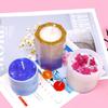 Cylinder Shape Silicones Candle Holders Molds for Making Pen Holders Tealight Candle Holders Home Decoration Art Craft