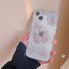 Ins Clear Shockproof 3d Glitter Butterfly Phone Case For Iphone 14 12 13 11 Pro Max Xs Max Xr X 14pro Max Shell Cover For Iphone