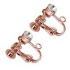 Clip on Jewelry Findings Replacements for DIY Earring Turn Any Studs
