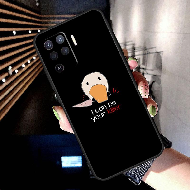 

Cartoon Funny Goose Case For Oppo A38 A18 A78 A98 A58 A60 A80 A40 A96 A76 A16 A94 A74 A54 A15 A17 A57 A77 A5 Pro OPPO A78 5G