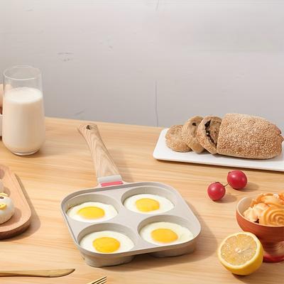 Antihaft-Mini-Bratpfanne mit Deckel Aluminiumlegierung Frühstückspfanne zum Eierkochen