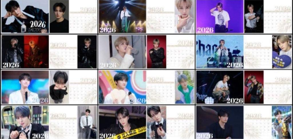[USED] Jaejoong 2026 Desk Calendar New Korean Goods 1980 yen