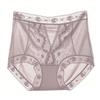 Underpants for Women Low Waisted Briefs with Black Fungus Edges Cute Simple Cotton Breathable Triangle Underwear Panties