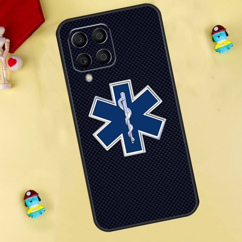 Emergency Medical Star of Life Case For Samsung Galaxy M35 M55 M15 M11 M12 M13 M14 M06 M16 M36 M56 M31 M53 M32 M52 M34 M54