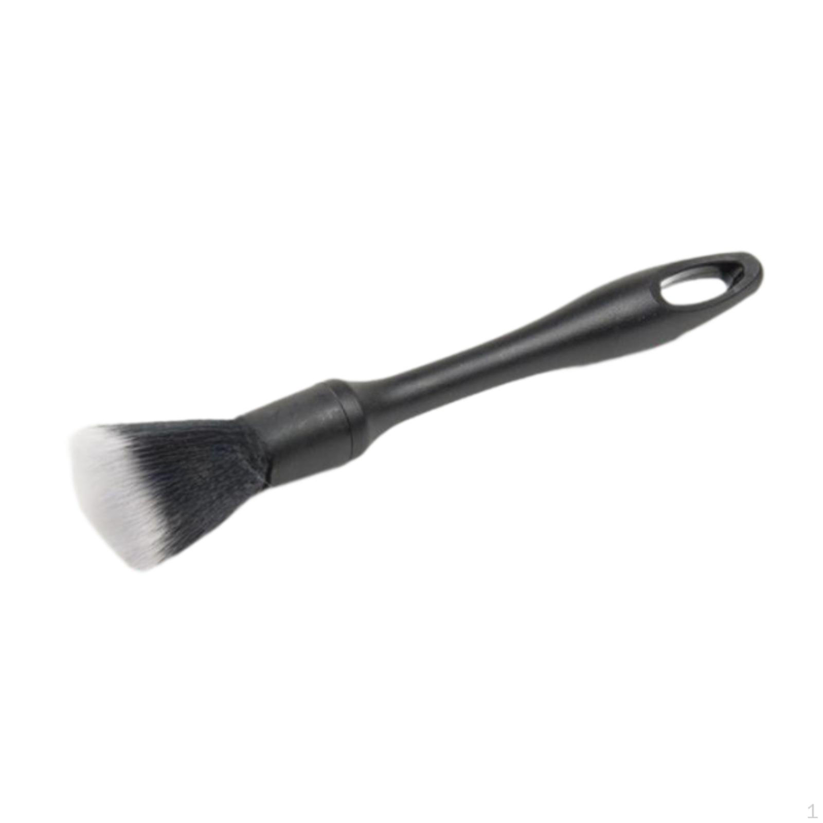 

Car Cleaning Brush with Hanging Loop for Tire Detailing Black Brush