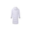 adidas 3ST Long Coat Outdoor Sports Hooded Stay Warm Down Jacket White Unisex H20762