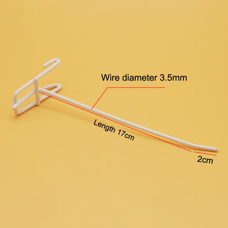 10 Stück Metallgitterpaneelaufhänger Wiederverwendbarer Supermarktaufhänger Universelle Einzelhandelsgeschäft Gitterpaneelhaken Mantel Tasche Aufhänger Haken Wandhaken