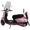 Sutekus Easy Installation Windscreen for Scooters and Mopeds, 40cm High, 3mm Thick