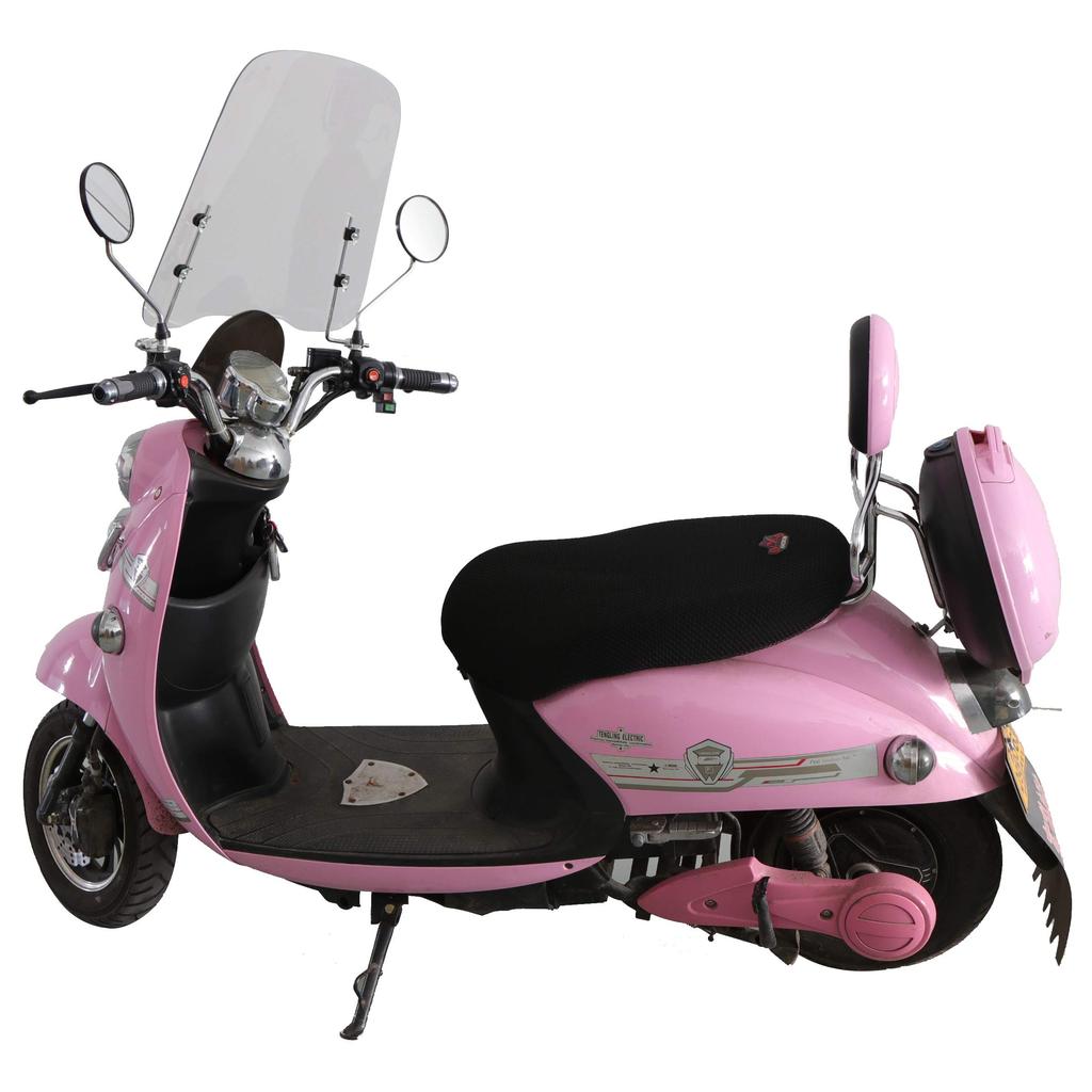 Sutekus Easy Installation Windscreen for Scooters and Mopeds, 40cm High, 3mm Thick