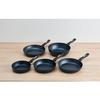 Thermos Plasma Super Hard Coated Frying Pan 28cm IH Compatible Midnight Blue KFC-028 MDB