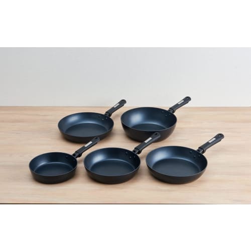 Thermos Plasma Super Hard Coated Frying Pan 28cm IH Compatible Midnight Blue KFC-028 MDB