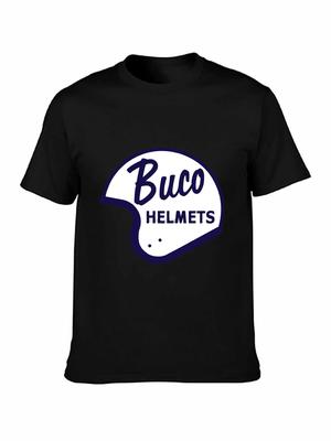 Buco Helmet Crew Neck Soft Pima Cotton Size Large White Cotton Tshirts for Men