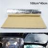 1pc Sound Proofing Foam Vehicle Waterproof Heat Ulation Ulation Interior 100x40cm Car Cell Chassis Cover