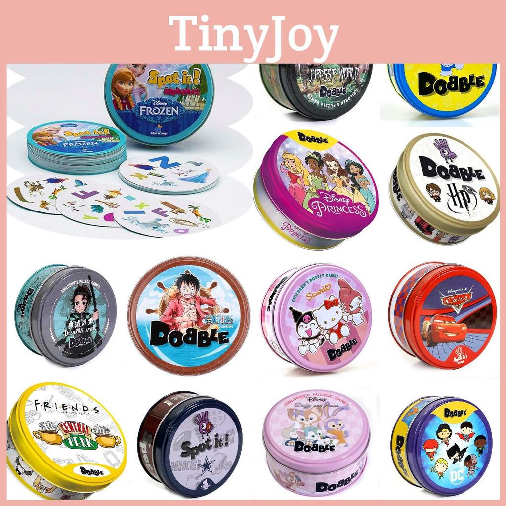 Spot It Spiel Spaßiges und interaktives Kartenspiel für Mehrspieler-Zusammenkünfte Dobble Papierkarten