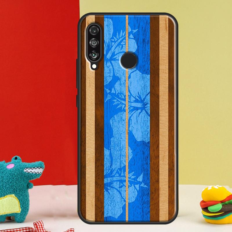 Hibiscus Retro Hawaiian Flower For Huawei P30 Pro P60 P50 P20 P40 P Smart Nova 9 5T Honor Magic 5 Lite X8 X9 a 50 70 Case
