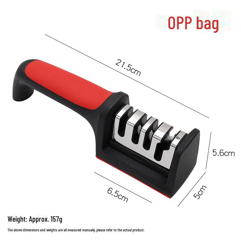 

Портативная многофункциональная алмазная точилка: Конструкция 4-в-1 для использования на открытом воздухе: вольфрам и керамика для ножниц и тонкой шлифовки. OPP bag