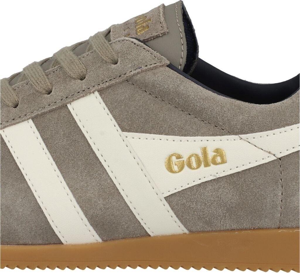 

Кроссовки Gola Harrier Suede (CMA192) коричневый носорог/белый/мариновый/желтый/темно-синий 42